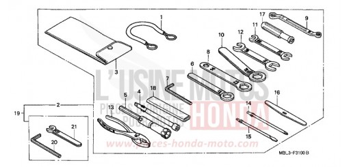 OUTILS NT650V5 de 2005